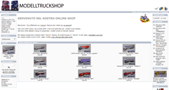 Desktop Screenshot of modelltruckshop.it