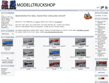 Tablet Screenshot of modelltruckshop.it